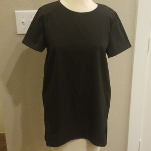 Black Tunic Shirt Top